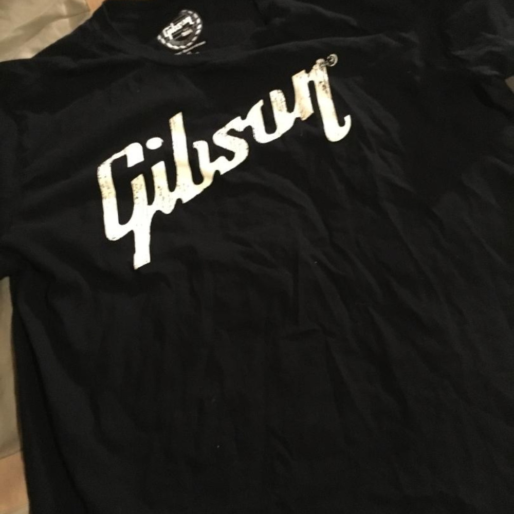 Black Gibson T-Shirt siaze XL